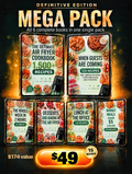 The Happy Fryer Mega Pack: all 6 complete books for $49